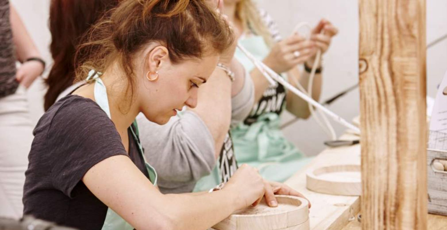 Doe mee met workshops en ga creatief aan de slag. Foto: Libelle Zomerweek Doe mee met workshops en ga creatief aan de slag. Foto: Libelle Zomerweek