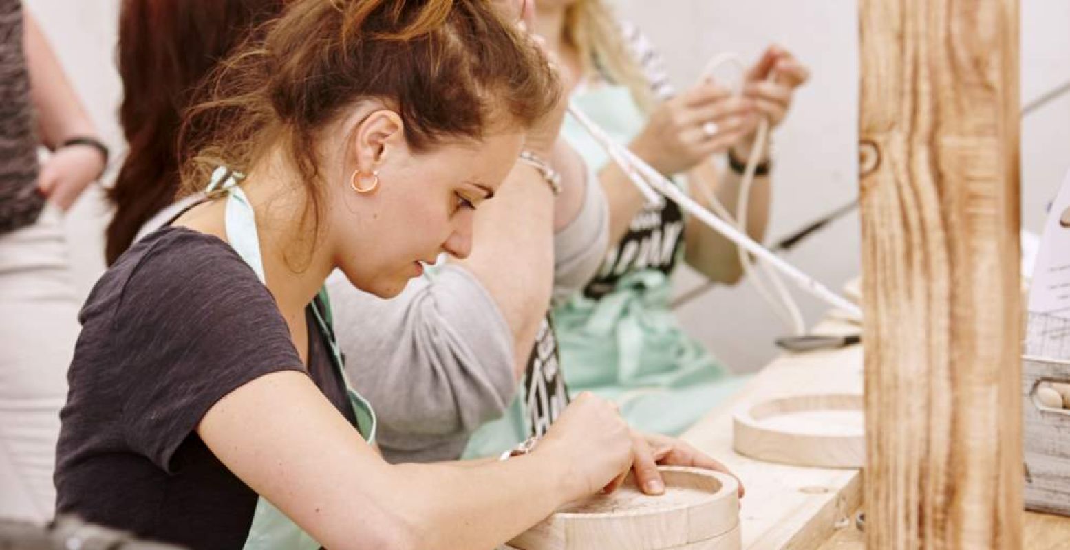 Doe mee met workshops en ga creatief aan de slag. Foto: Libelle Zomerweek