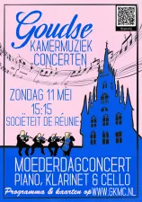 Moederdagconcert bij Goudse Kamermuziek Concerten Poster Moederdagconcert Foto: Frank Eertink