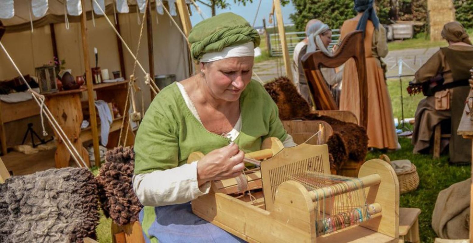 Tijdens de Dag van het Kasteel openen kastelen door het hele land hun poorten, vaak met extra activiteiten. Zoals Kasteel Ruïne van Teylingen. Foto: Anne Moss