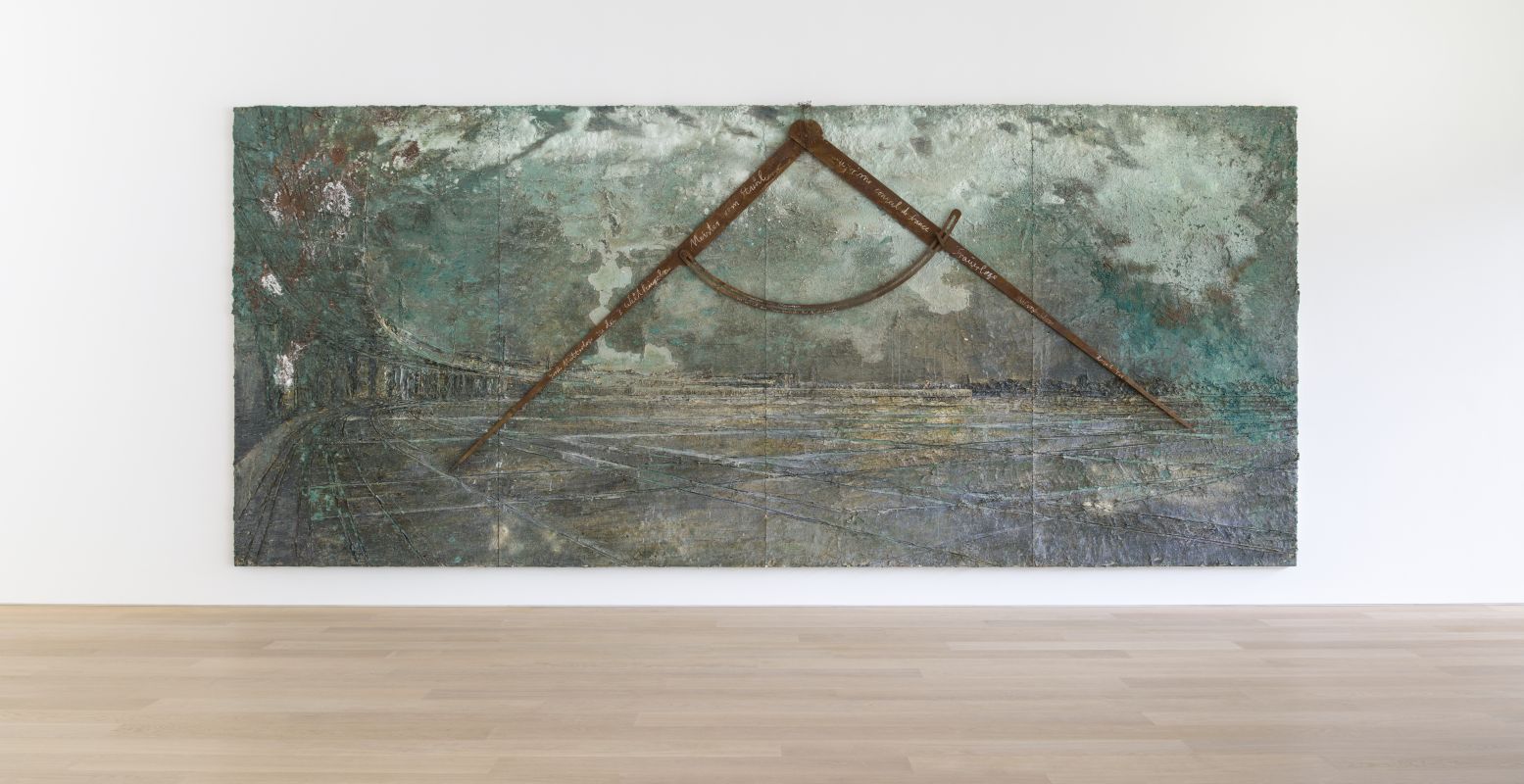 Anselm Kiefer, Die Freimaurer 2010-2011, Collectie museum Voorlinden. Foto: Antoine van Kaam