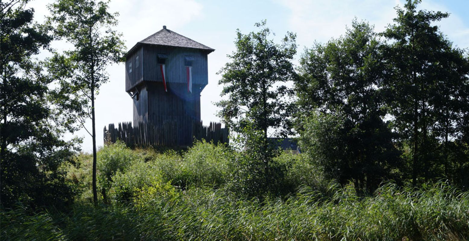 Bestorm het mottekasteel! Foto: DagjeWeg.NL