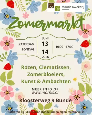 Zomermarkt Foto: Marnis Kwekerij