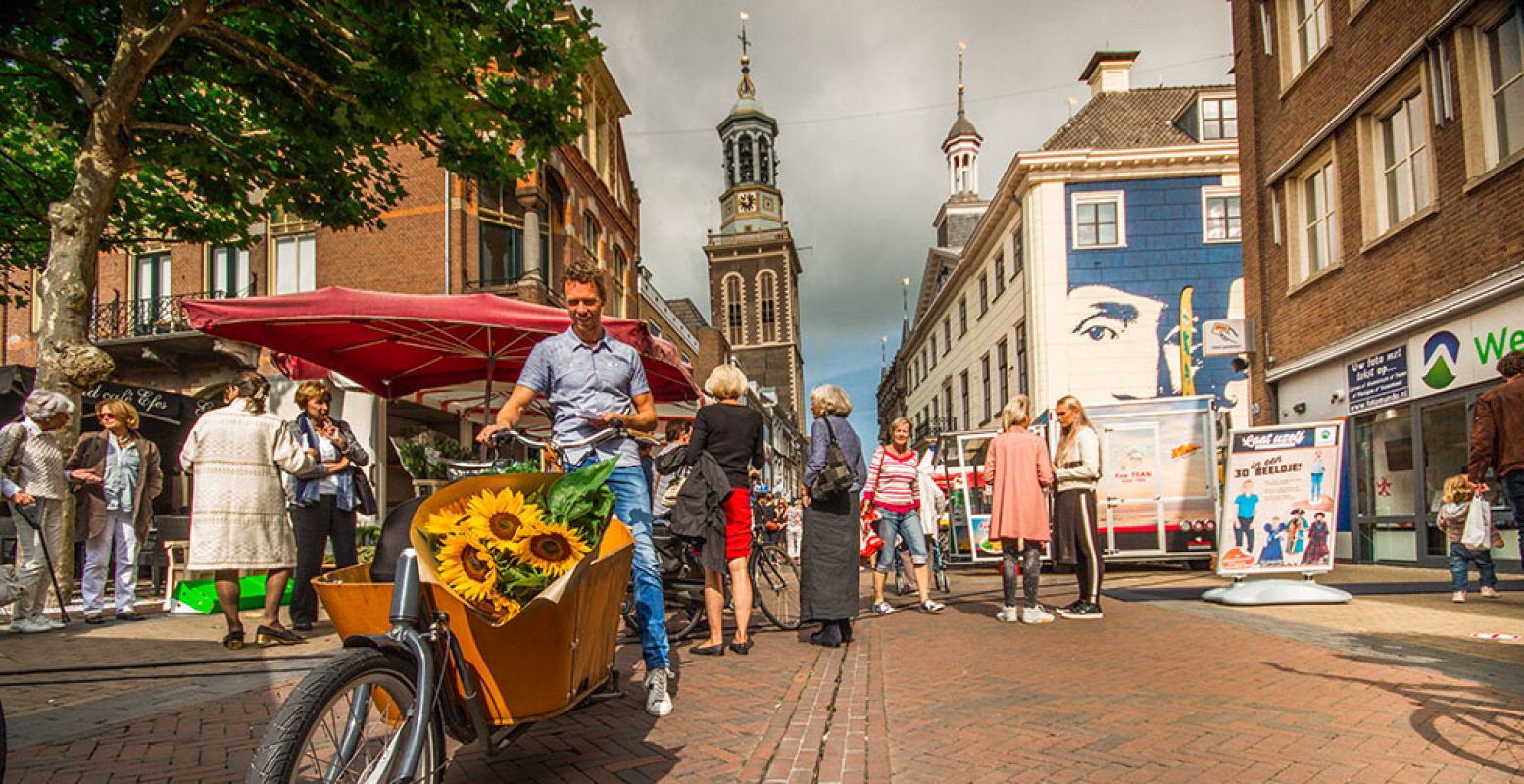 Monumentale panden, oude steegjes en mooie pleinen: Hanzestad Kampen is een plaatje. Foto: MarketingOost / Bertrik Hakvoort