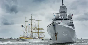 Bewonder grote zeilschepen tijdens Sail Den Helder