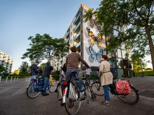 Blind Walls Gallery Volg de fietstour en ontdek de kunstwerken. Foto: Breda Marketing © Edwin Wiekens