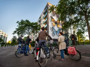 Volg de fietstour en ontdek de kunstwerken. Foto: Breda Marketing © Edwin Wiekens