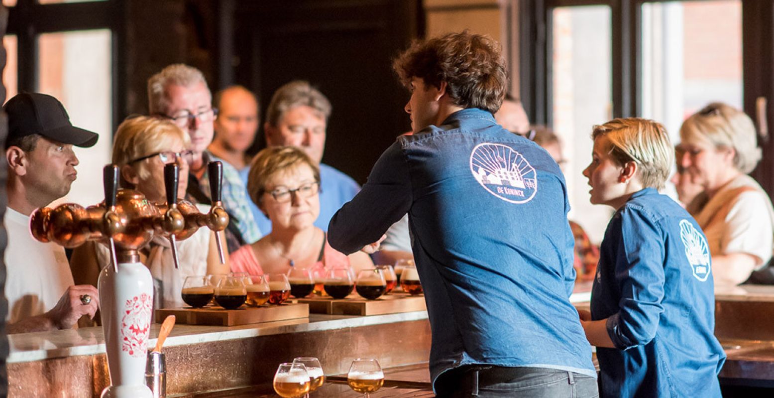 Proef het lekkerste Belgisch bier. Foto: Brouwerij De Koninck