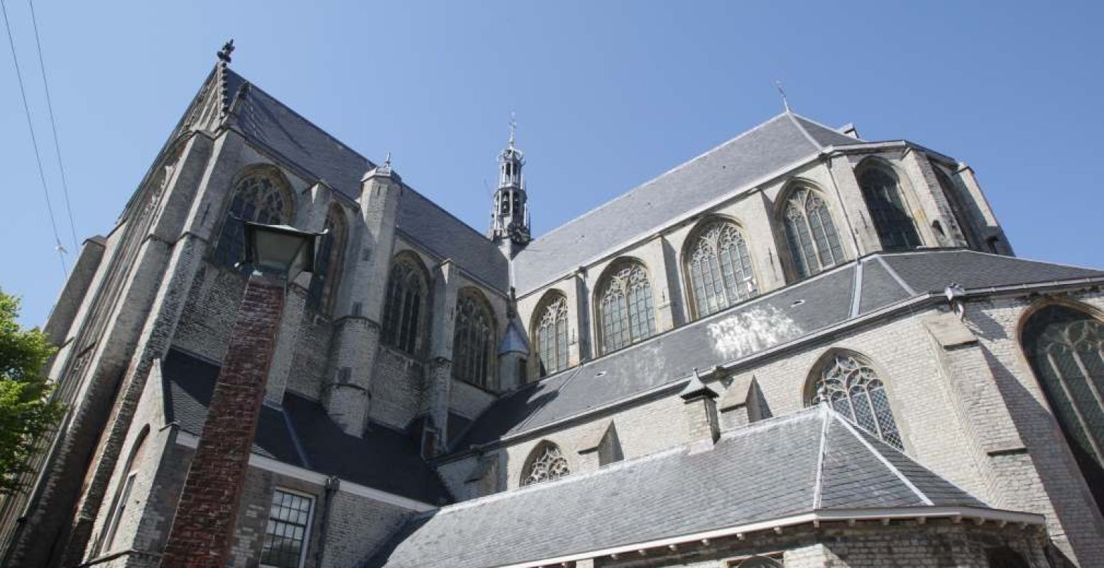 De imposante Grote of Sint Laurenskerk in Alkmaar. Foto: TAQA Theater de Vestâ€Ž Alkmaar