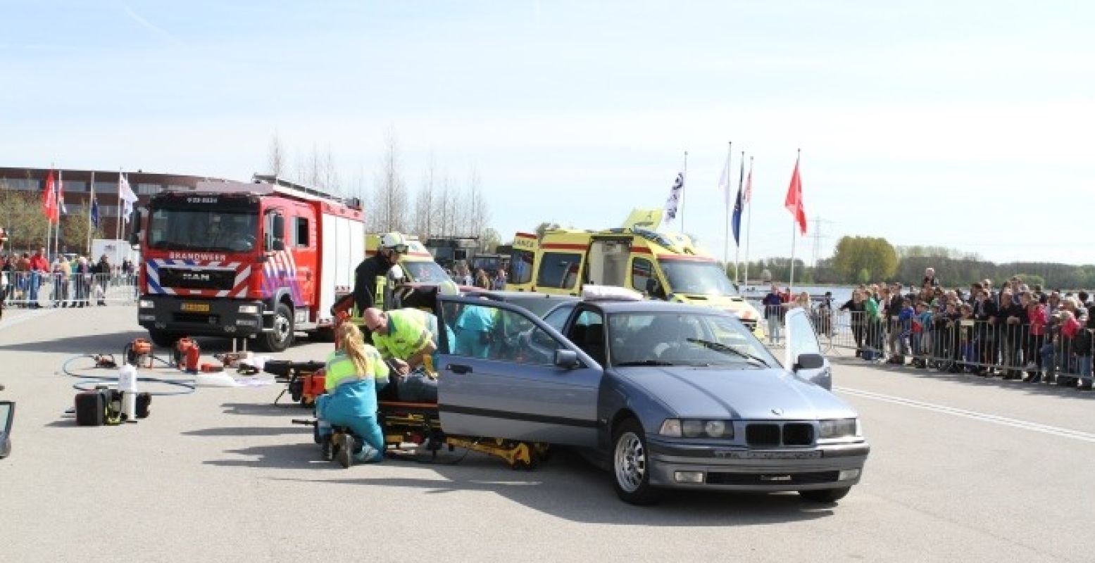 Kom naar de  Landelijke Veiligheidsdag  en leer alles over de politie, brandweer en hulpdiensten. Foto: Fred Rotgans