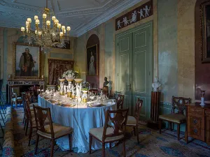 Museum Huis Doorn De eetkamer in Museum Huis Doorn. Foto: Museum Huis Doorn.