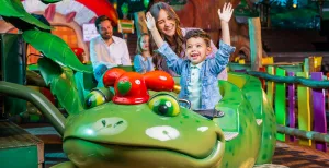 Win kaartjes voor een uitstapje In de attractieparken van Plopsa staat plezier voor de hele familie centraal. Foto: Plopsa Indoor Hasselt