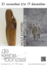Expositie houten beelden en gemengde technieken Wout Koppers en Irene van den BosFoto geüpload door gebruiker.