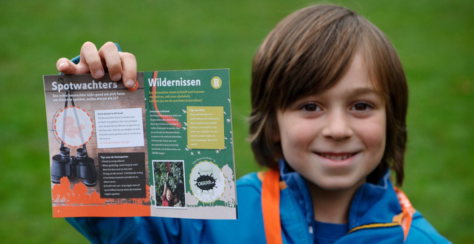 Verzamel alle stempels voor het Boswachterspaspoort. Foto: Natuurmonumenten