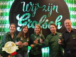 Volg het brouwproces van Grolsch. Foto: Grolsch