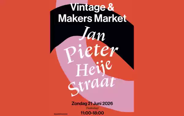 Vintage & Makers market Jan Pieter Heijestraat Foto: Jan Pieter Boterhoek.
