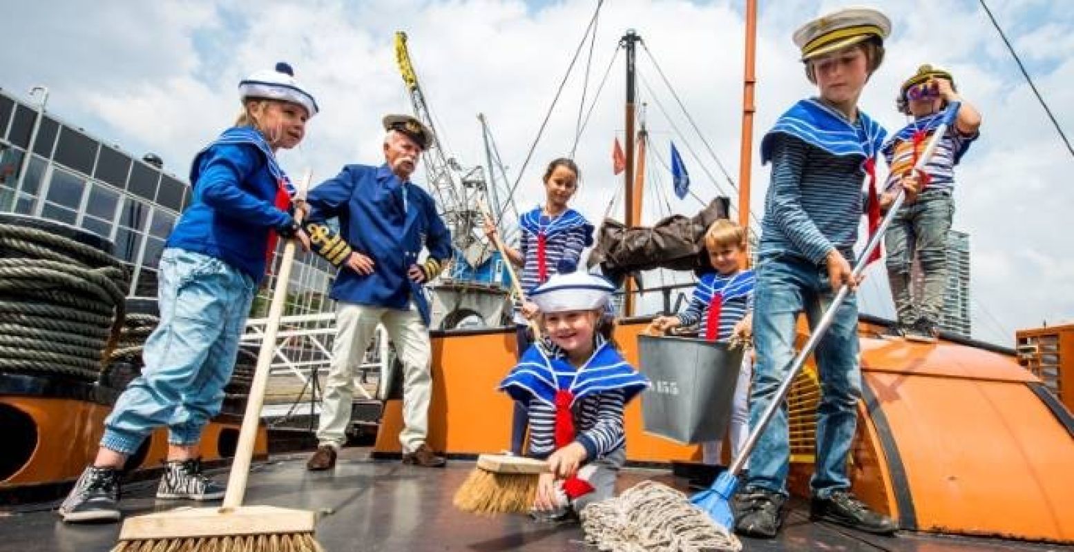 Trap de zomer af en haal je Havenheld-diploma. Foto: Maritiem Musem