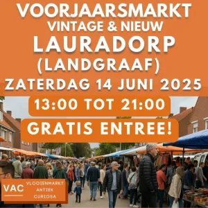 Voorjaarsmarkt Lauradorp Landgraaf Organisatie Bureau VAC Foto: D. Claassen