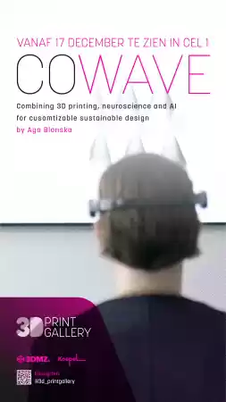 Tentoonstelling 3D print Gallery met Aga Blonska 3D print Gallery - expo  FOTO: Aga Blonska