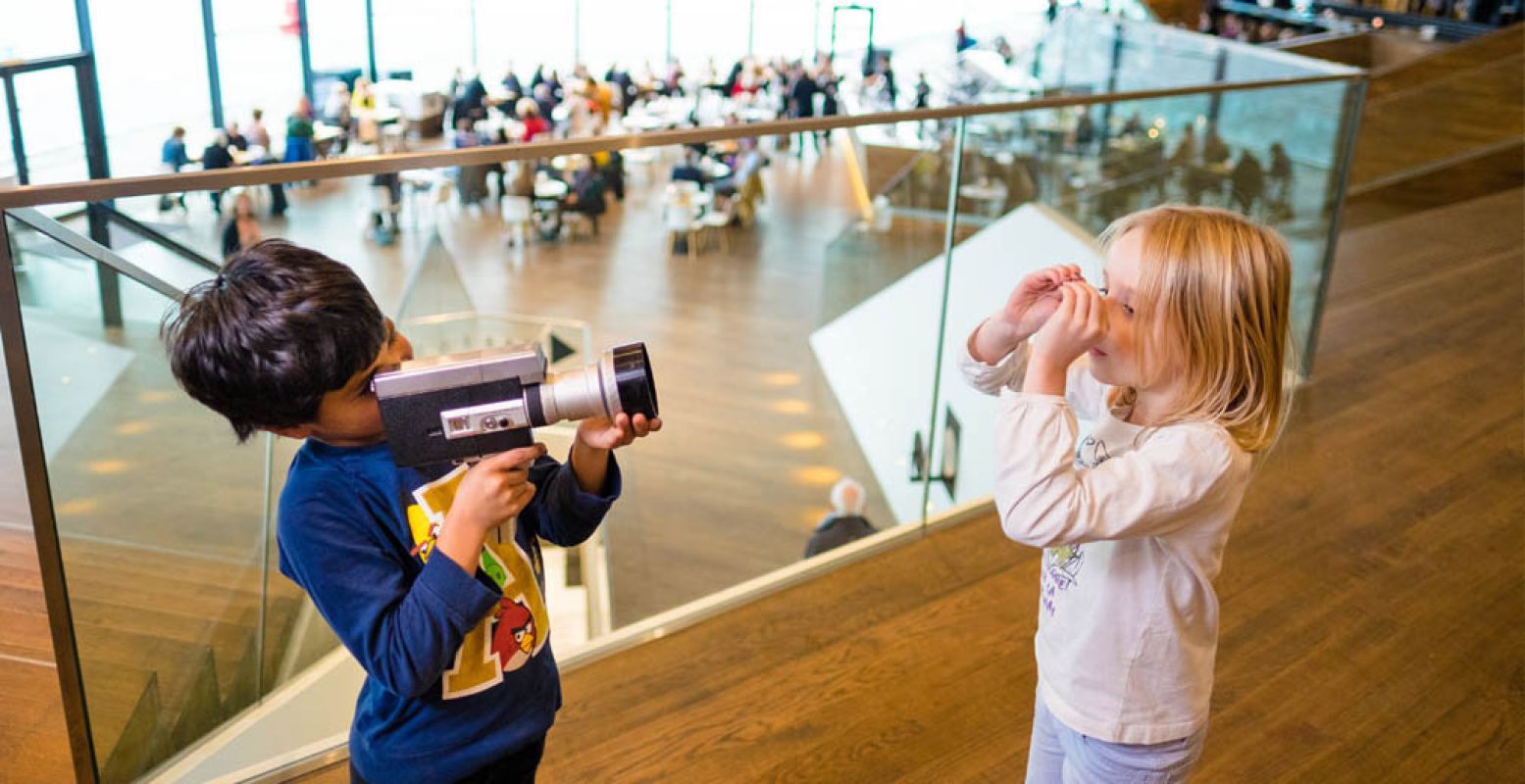 Films komen tot leven in het EYE Filmmuseum. Foto: EYE Filmmuseum.