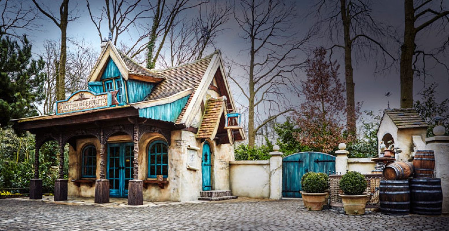 De werkplaats van Geppetto. Foto: Efteling