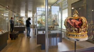 De toonzaal van het Diamant Museum Amsterdam