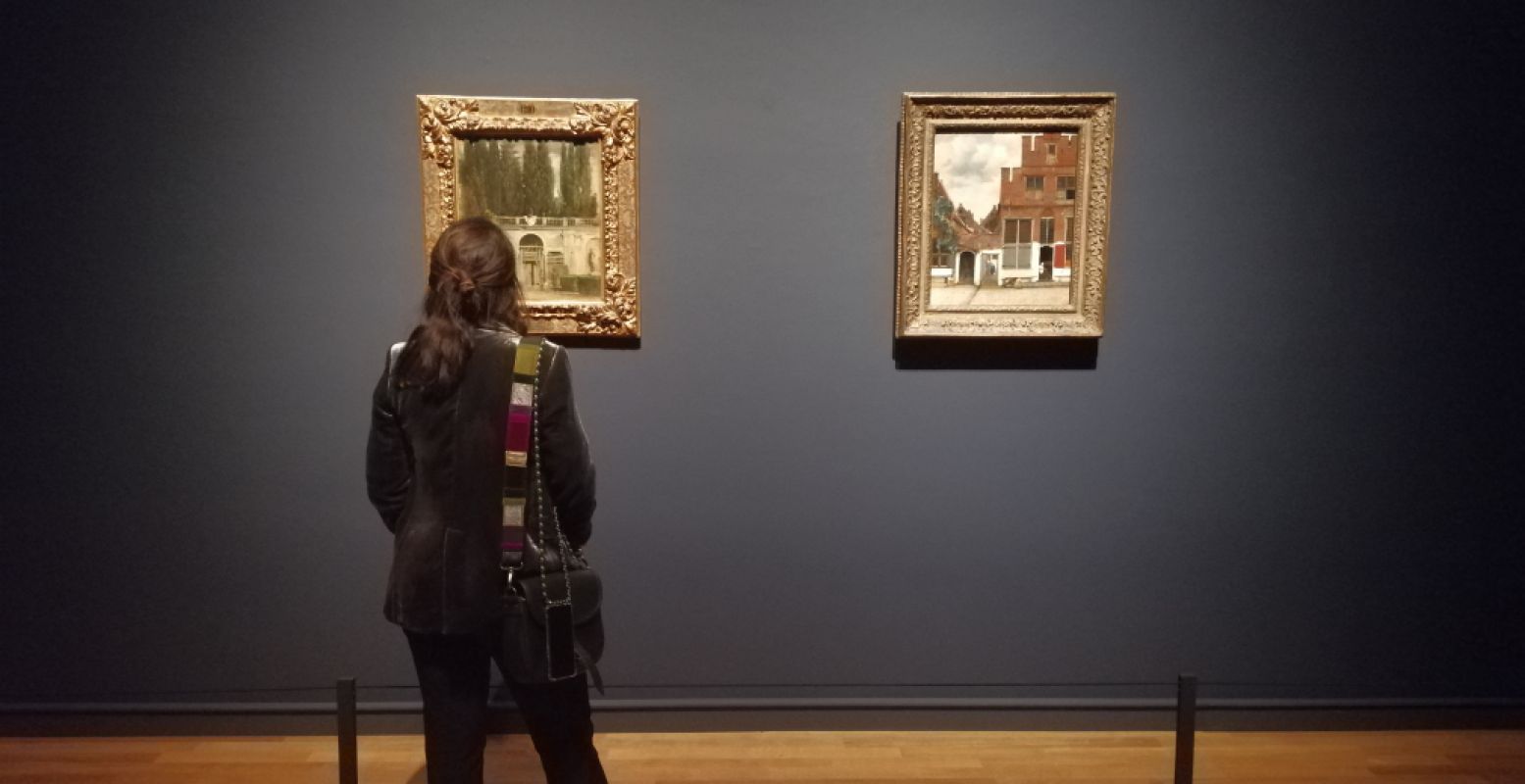 Alsof je helemaal alleen in het Rijksmuseum staat. Bezoek musea online! Foto: DagjeWeg.NL.