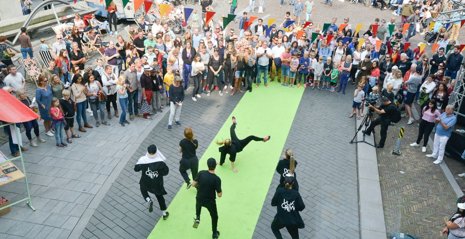 Dans, muziek, kunst, technologie en theater: Utrecht is  the capital of culture  tijdens het Uitfeest. Foto: Utrecht Marketing © Remke Spijkers.