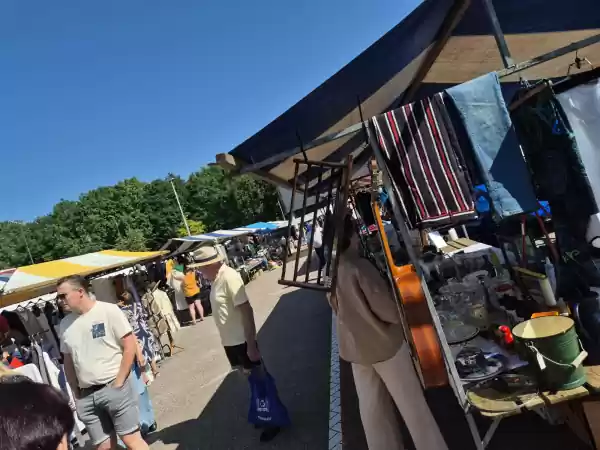 Super gezellige vlooienmarkt in Oisterwijk De Evenementenlijn. Foto: Karin van Schooten