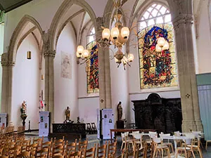 In de Sint Gertrudiskerk. Foto: DagjeWeg.NL