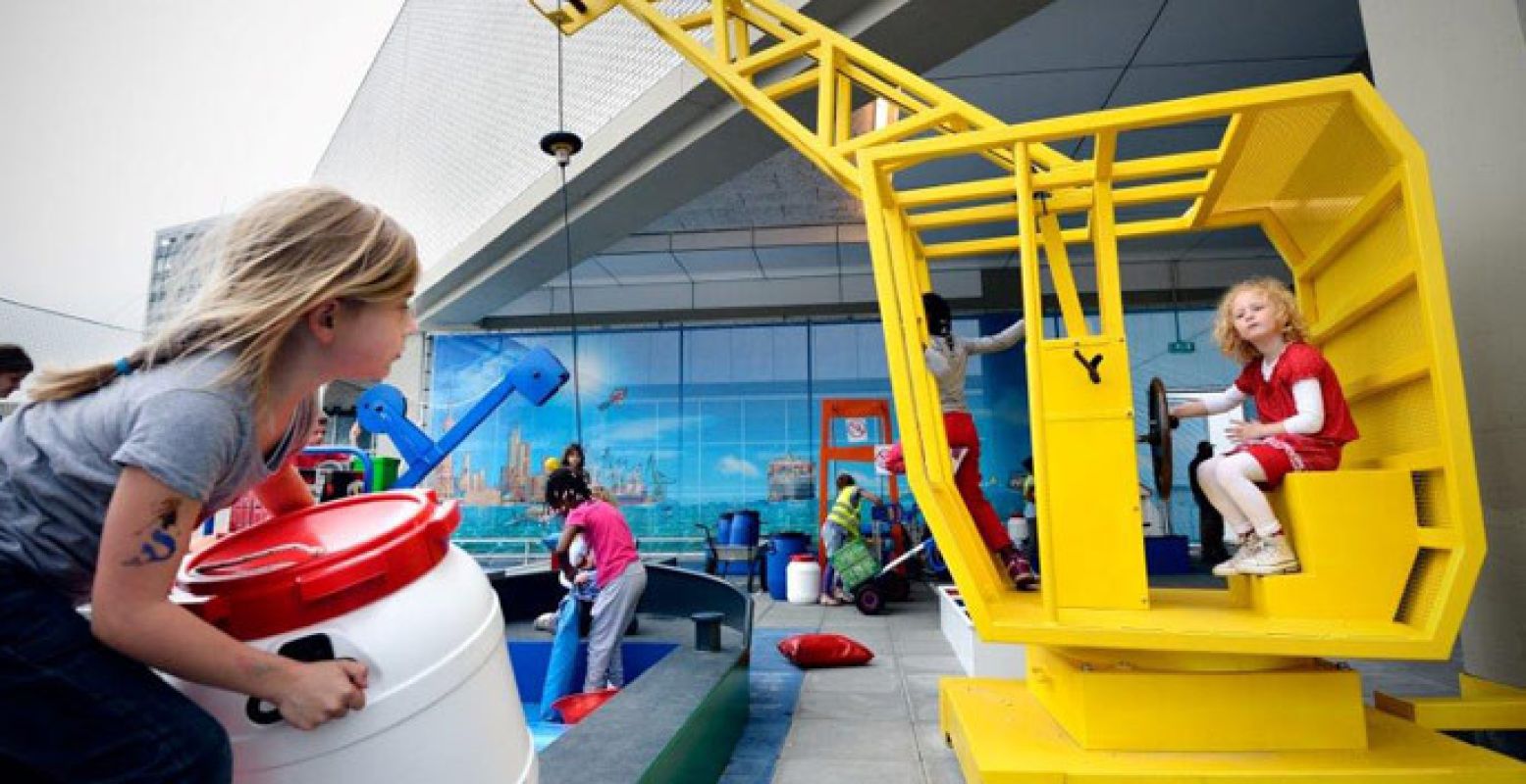 En dan spelen bij Professor Plons! Foto: Maritiem Museum