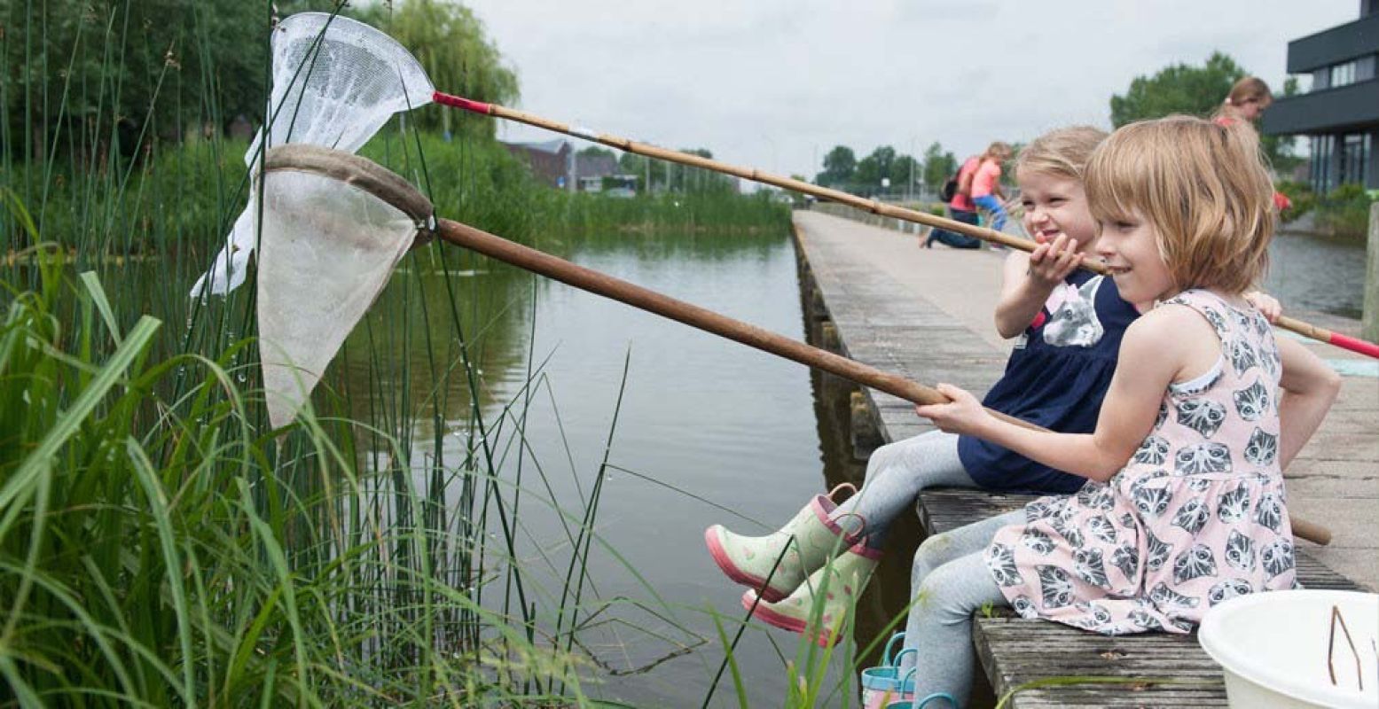 Pak je schepnet en ontdek wat er leeft in de sloot! Foto: IVN