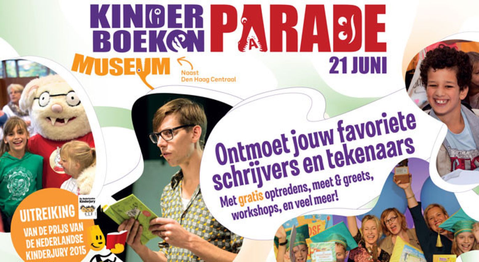 De Kinderboekenparade zit bomvol leuke activiteiten.