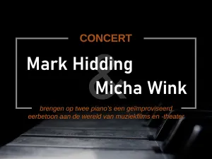 Duoconcert Mark Hidding & Micha Wink Mark HiddingFoto geüpload door gebruiker.