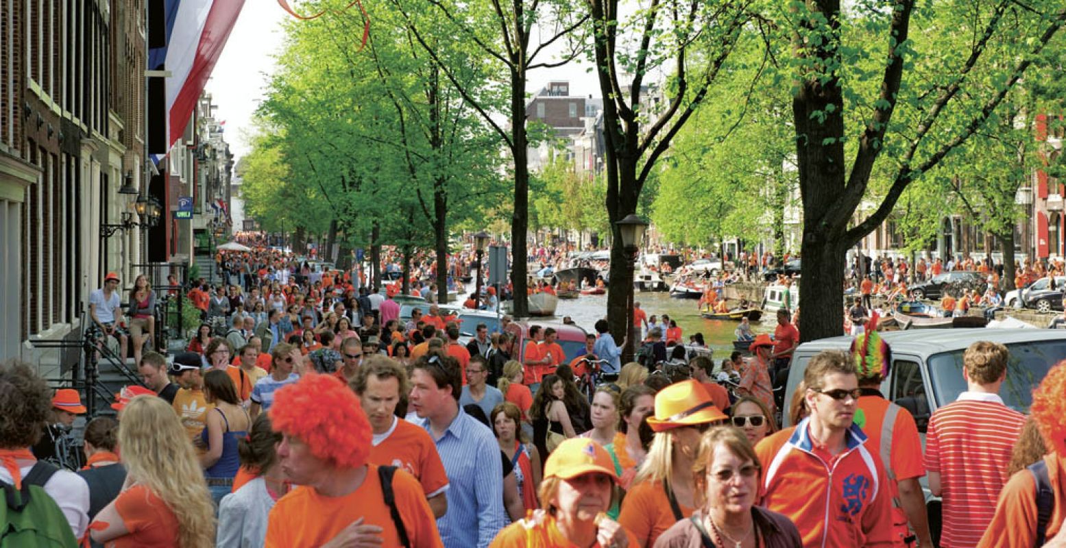 Koningsdag is altijd een groot feest. Foto: NBTC Holland Marketing