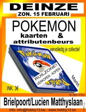 Pokémonbeurs te Deinze Foto: De Dapper Eddy