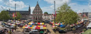 Antiek-Curiosamarkt: Montmartre Gouda Fotograaf: Organisatieburo J. & E. van Aerle bv