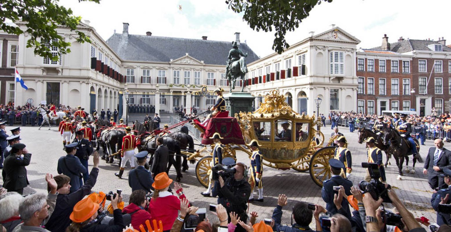 Prinsjesdag is altijd één groot spektakel. Foto: © NBTC, Holland Mediabank
