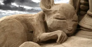 Creatief met zand