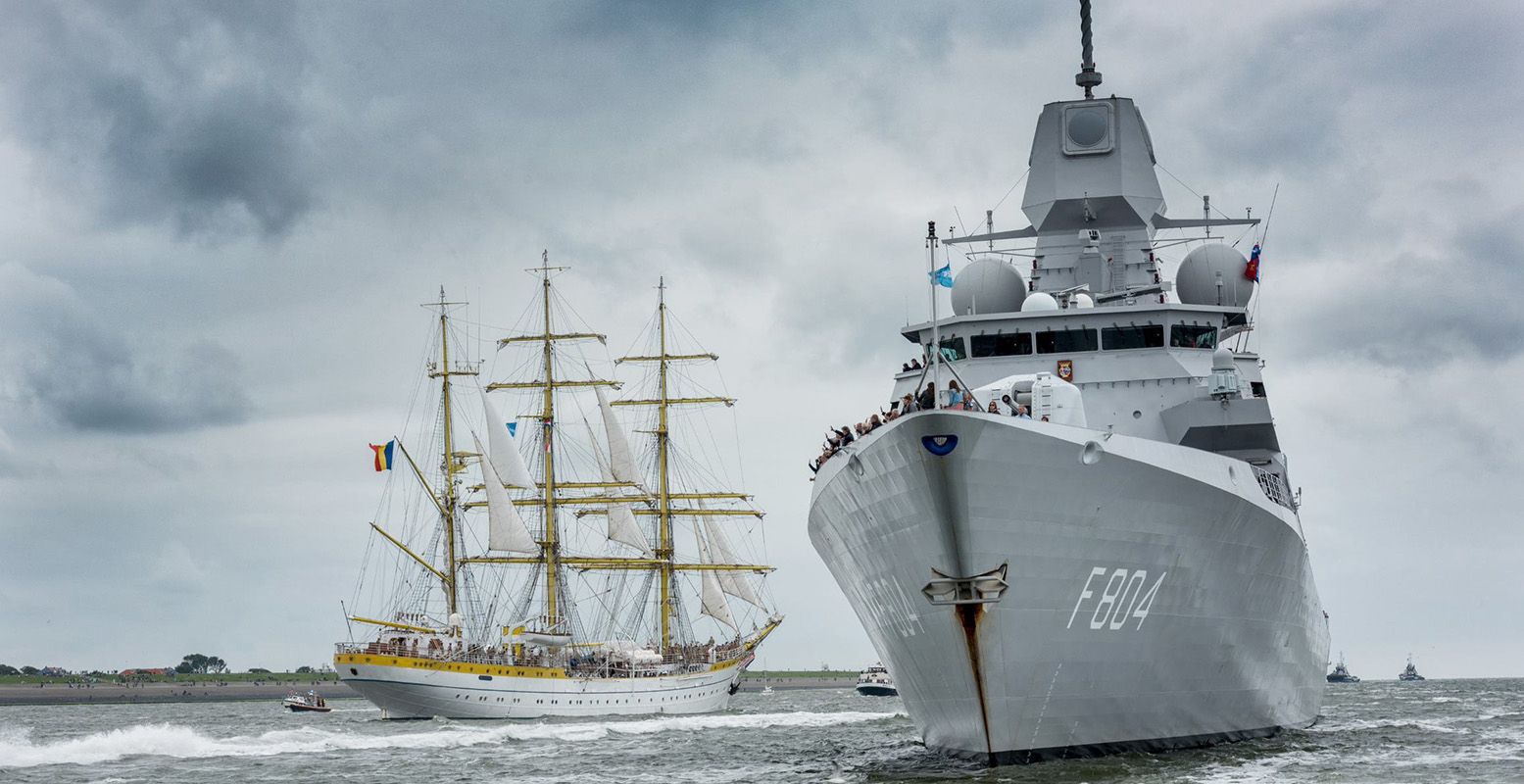 Tijdens de Marinedagen vindt ook Sail Den Helder plaats, waar je allemaal fraaie Tall ships kunt bewonderen. Foto: Citymarketing Den Helder
