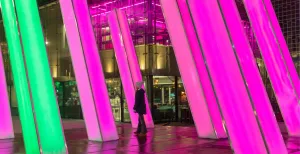 Gratis lichtkunst in hartje Utrecht