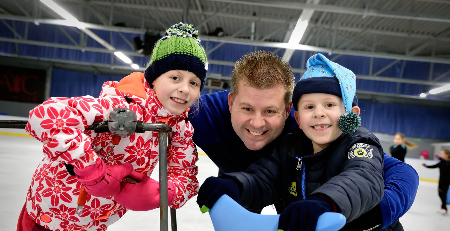 Ga gezellig schaatsen in Alkmaar. Foto: Alkmaar Sport