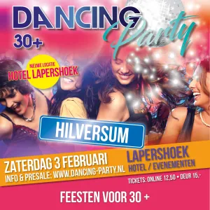 30+  Dancing Party Hilversum 30+ Dancing Party. Foto: Herman Hilhorst.Foto geüpload door gebruiker.