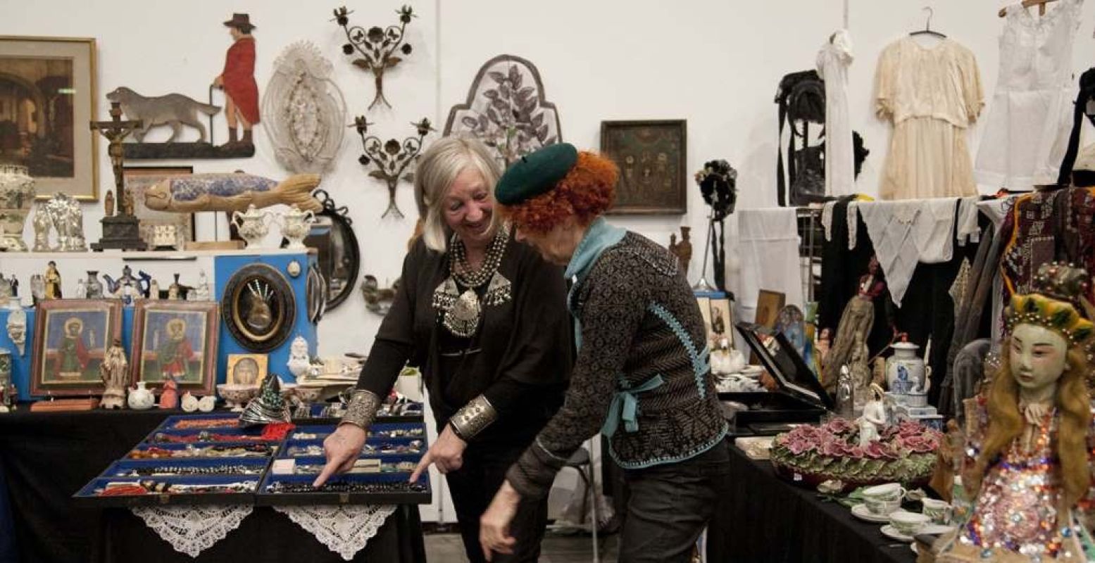 Vintage pareltjes scoor je op de VerzamelaarsJaarbeurs. Foto: VerzamelaarsJaarbeurs