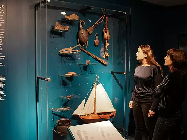 Volg de geschiedenis van Schokland door de eeuwen. Foto: Museum Schokland Volg de geschiedenis van Schokland door de eeuwen. Foto: Museum Schokland