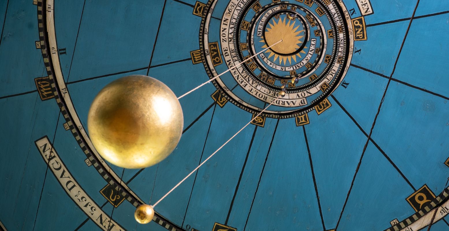 Een kunstwerk van internationale waarde: het Eise Eisinga Planetarium. Foto: Koninklijk Eise Eisinga Planetarium