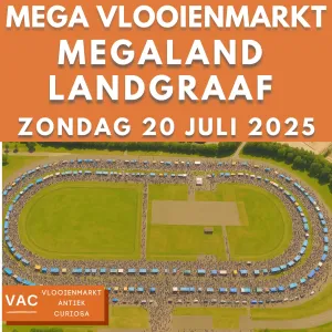 Mega-openlucht vlooienmarkt - Megaland Landgraaf Organisatie Bureau VAC Foto: D. Claassen