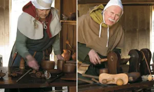 Handig met hout in Archeon