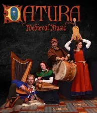 Middeleeuwse muziekgroep Datura. Foto: Datura