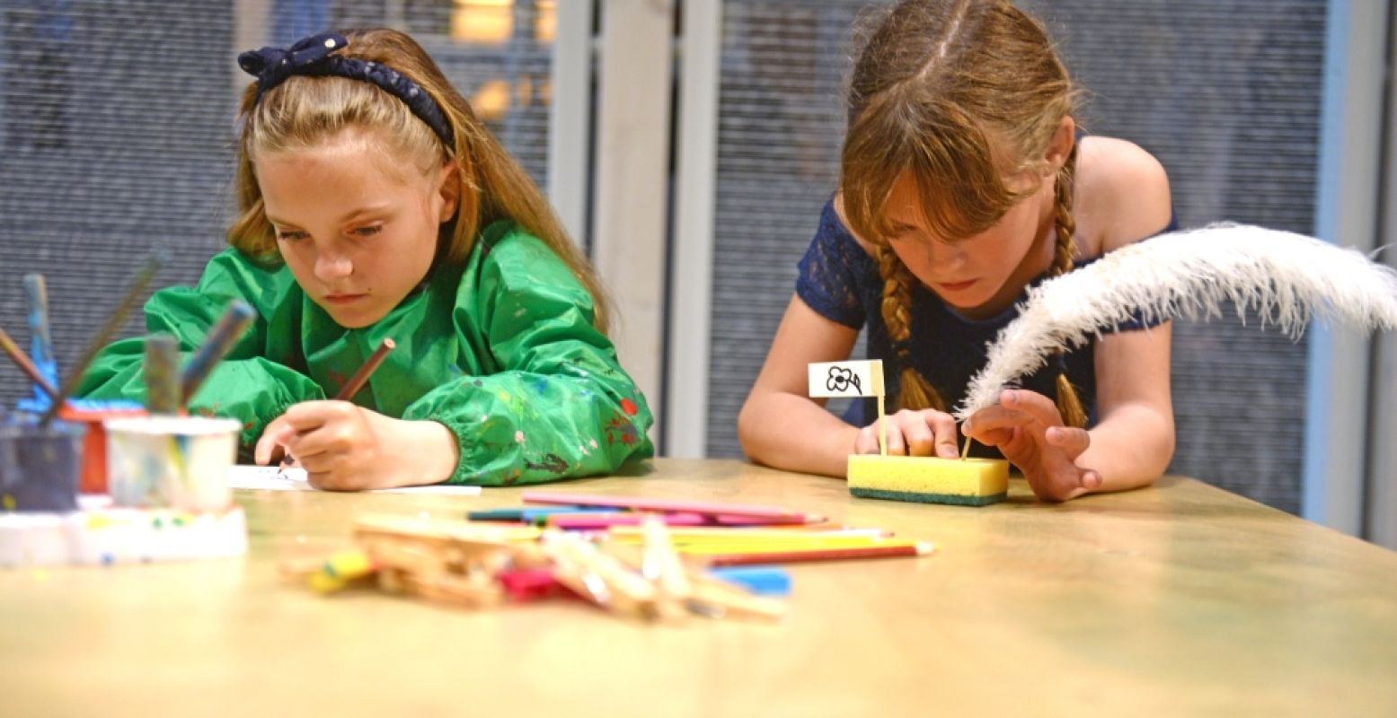Ontdekken, spelen en knutselen in De Museumfabriek in Enschede. Foto: De Museumfabriek © Anina Romita.